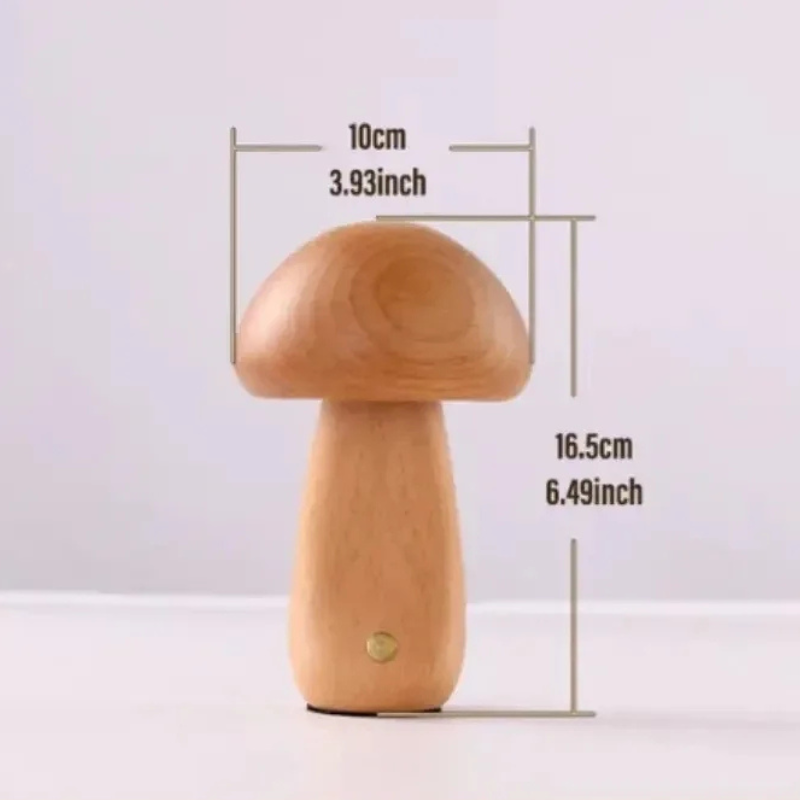 Ash LED Bedside Lamp - front view