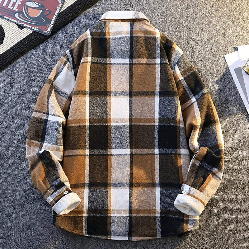 Kira Women's Plaid Shirt - styled view