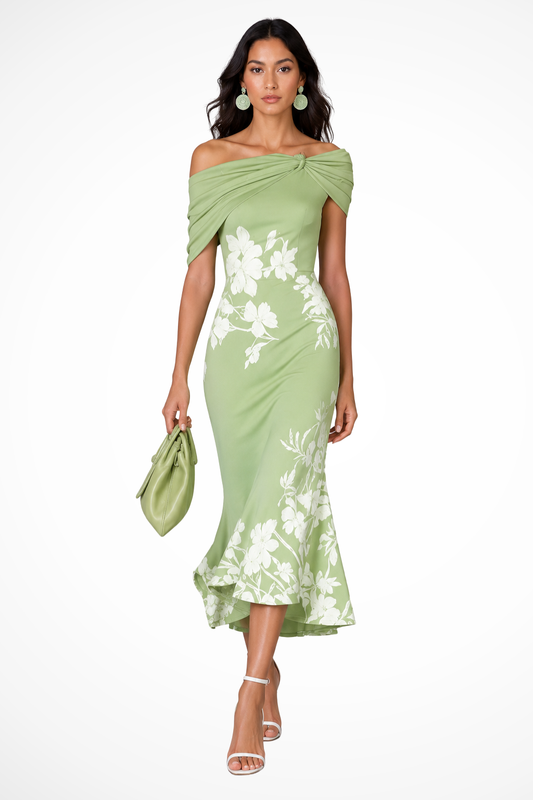 Tamsin Women's Floral Midi Dress - front view