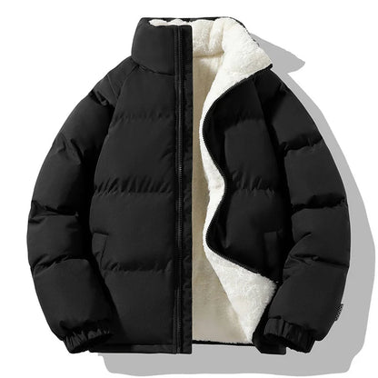 Mira Women's Puffer Jacket - styled view