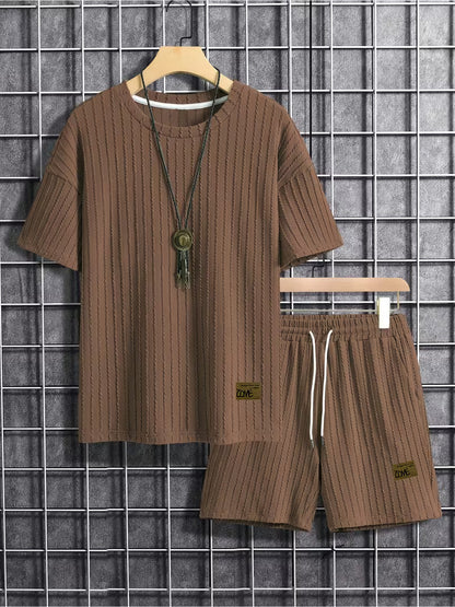 Edith Women's Cable Knit Two-piece Set - shown in use