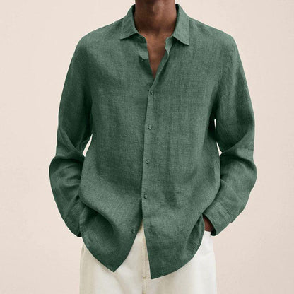 Hugo Men's Linen Dress - styled view
