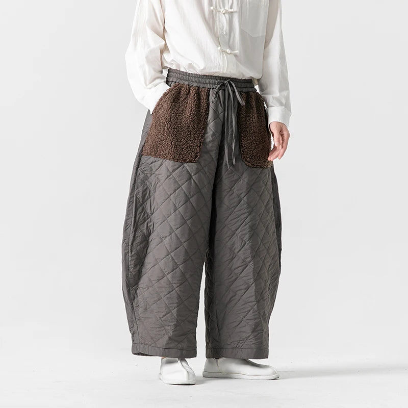 Ines Women's Patch Pant - fabric and finish detail