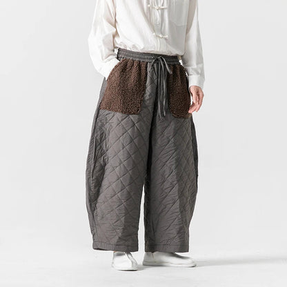 Ines Women's Patch Pant - fabric and finish detail
