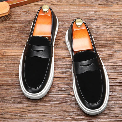 Tamsin Women's Suede Loafers - back view
