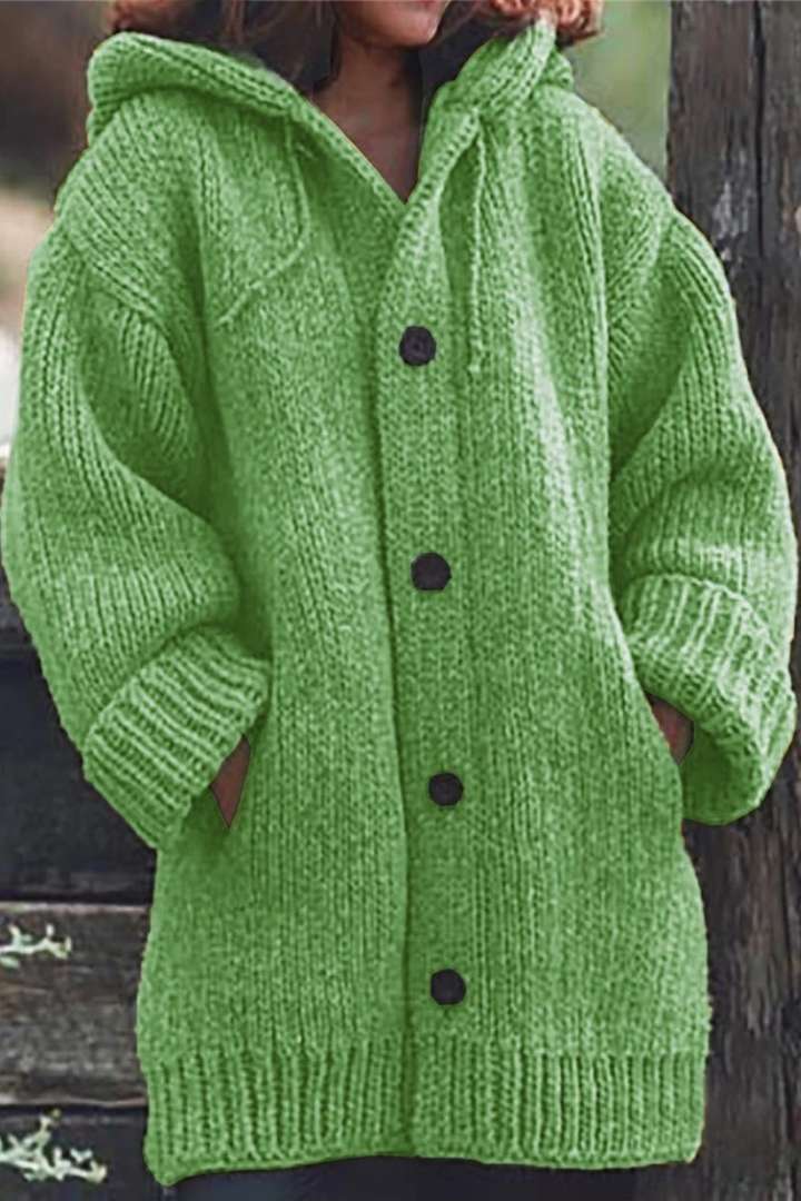 Tamsin Women's Oversized Cardigan - full-length view
