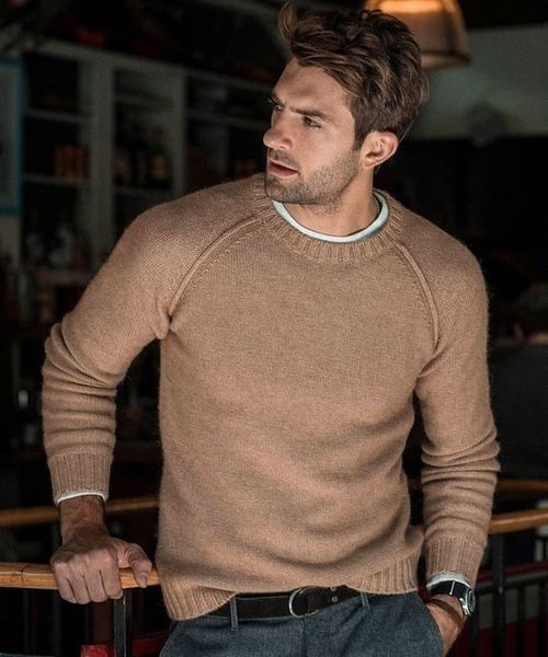 Kester Men's Sweater - back view