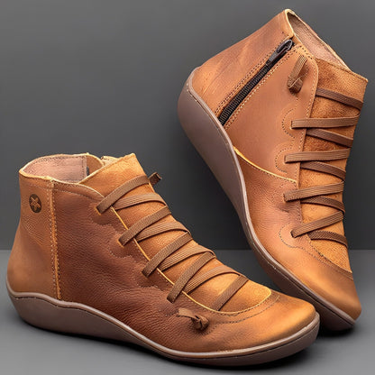 Nell Women's Ankle Boots - styled view