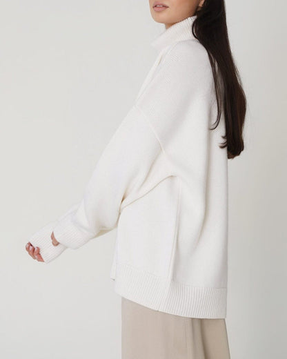 Xanthe Women's Oversized Sweater - back view