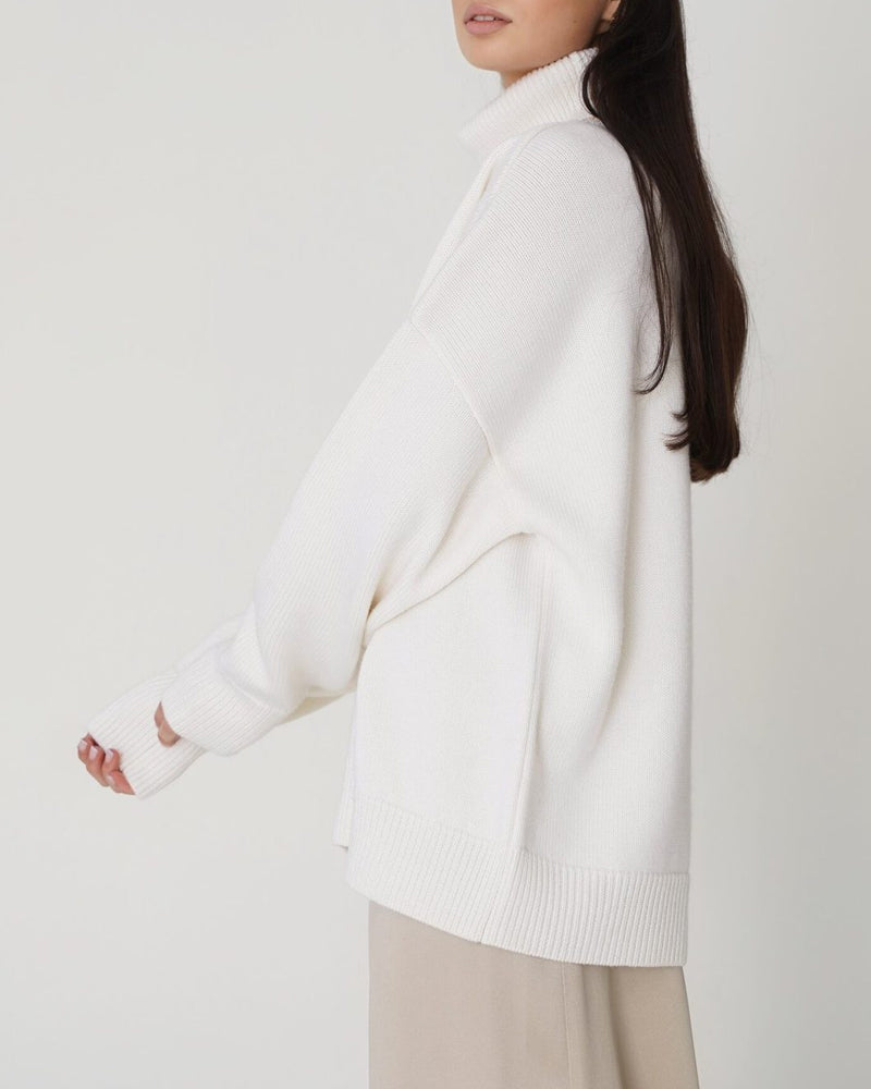 Xanthe Women's Oversized Sweater - back view