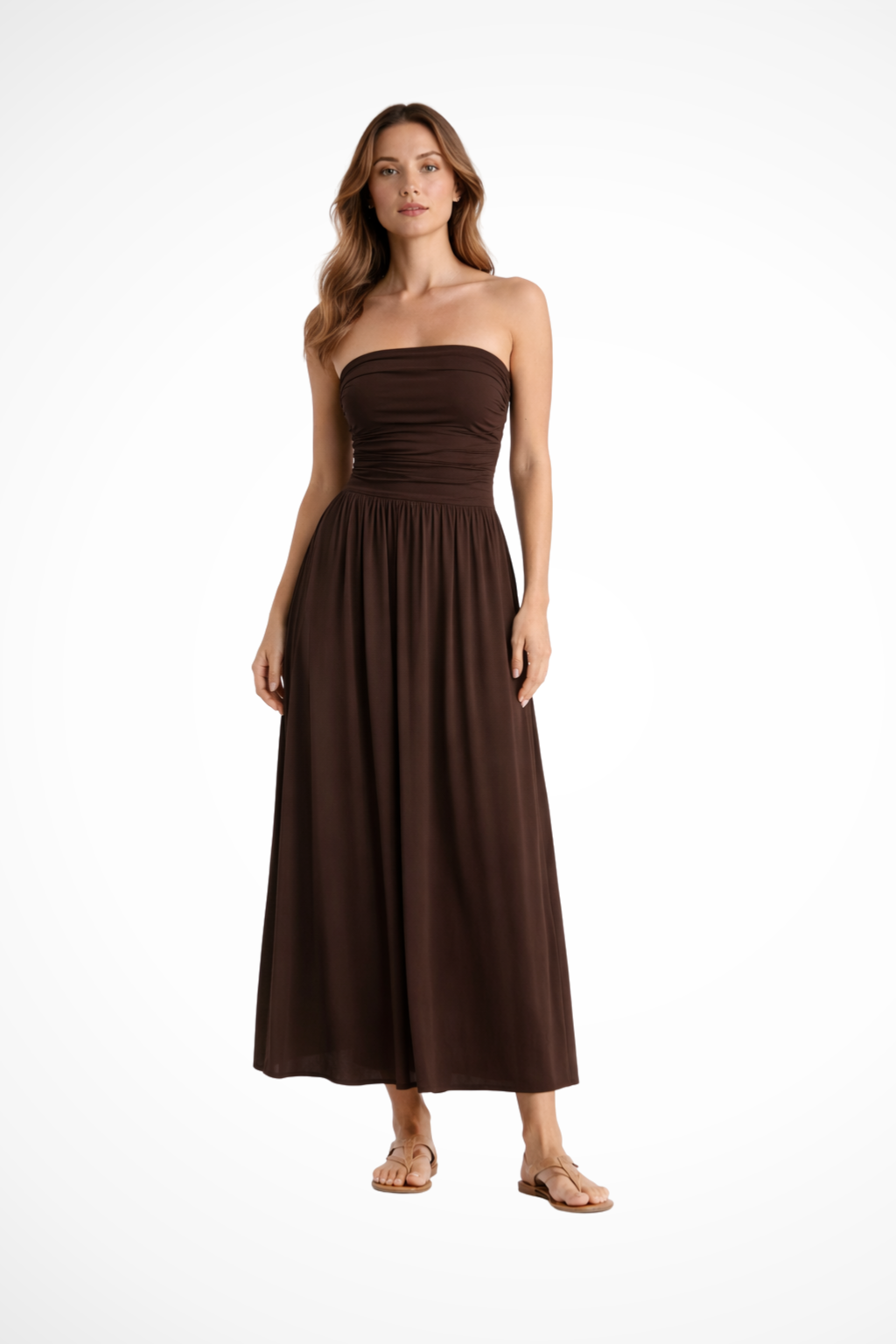 Opal Women's Pleated Dress - front view
