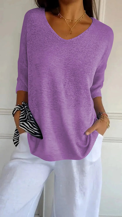 Kira Women's Oversized Sweater - full-length view