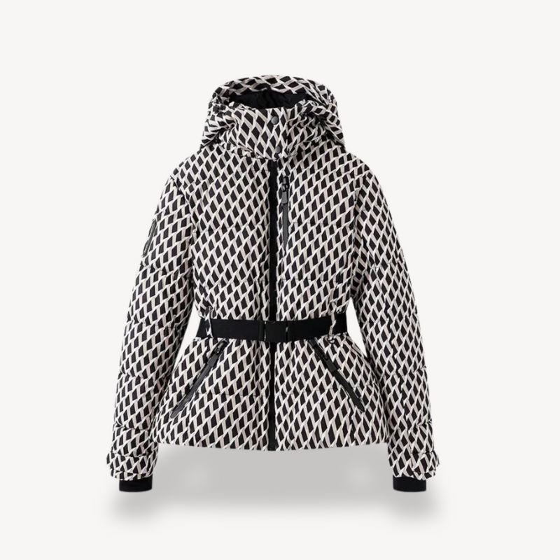 Ottilie Women's Puffer Jacket | Belted, Hooded