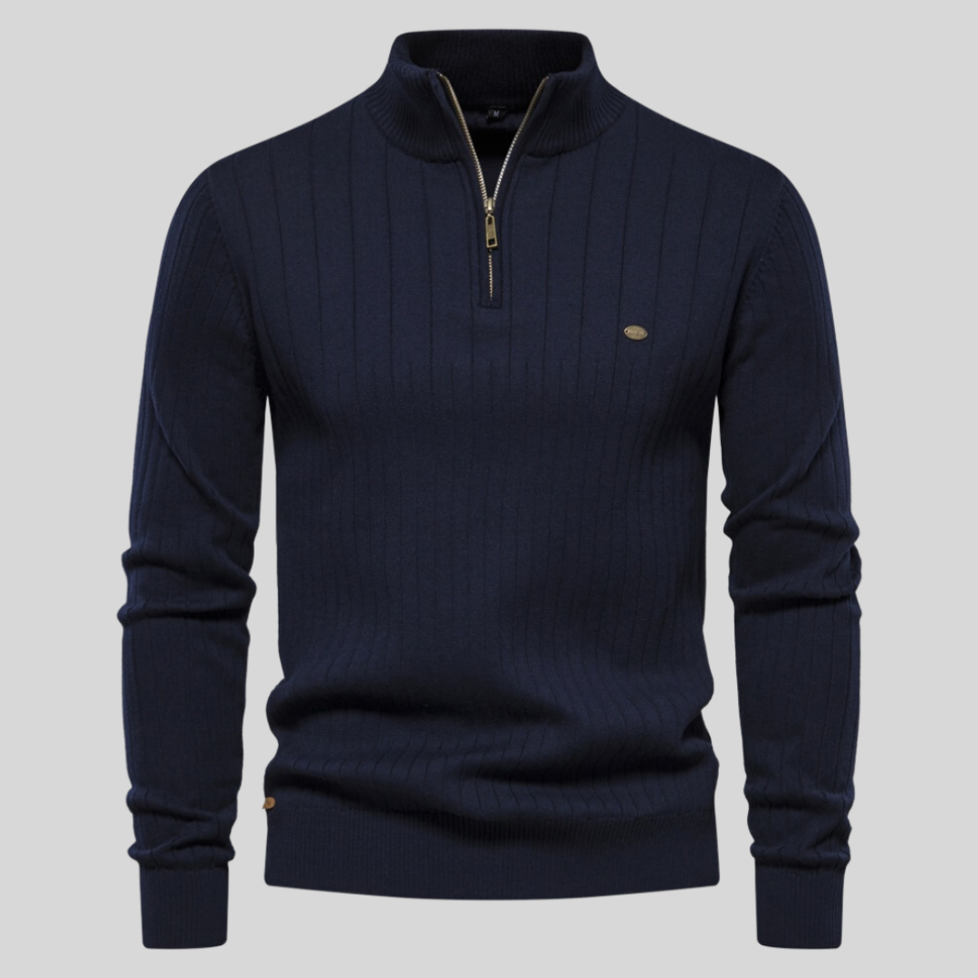 Tristan Men's Sweater - styled view