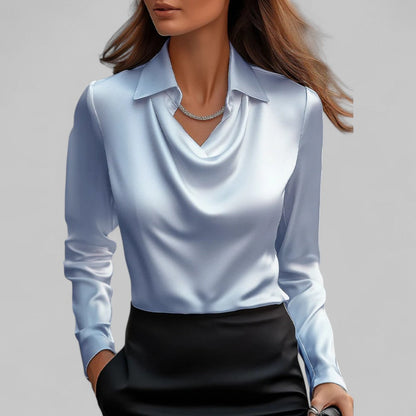 Lena Women's Blouse - flat lay