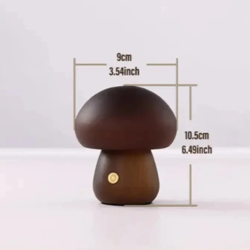 Ash LED Bedside Lamp - styled view