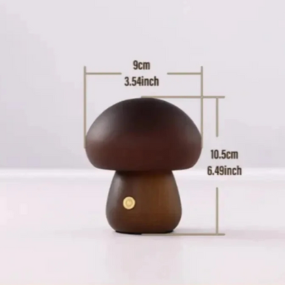 Ash LED Bedside Lamp - styled view