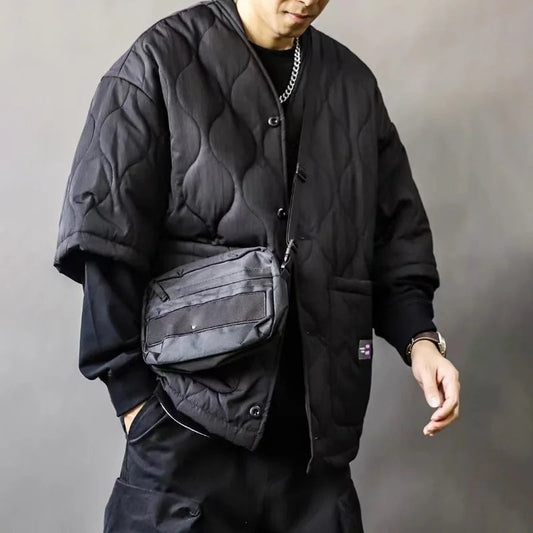 Fleur Women's Quilted Quilted Bomber - styled view