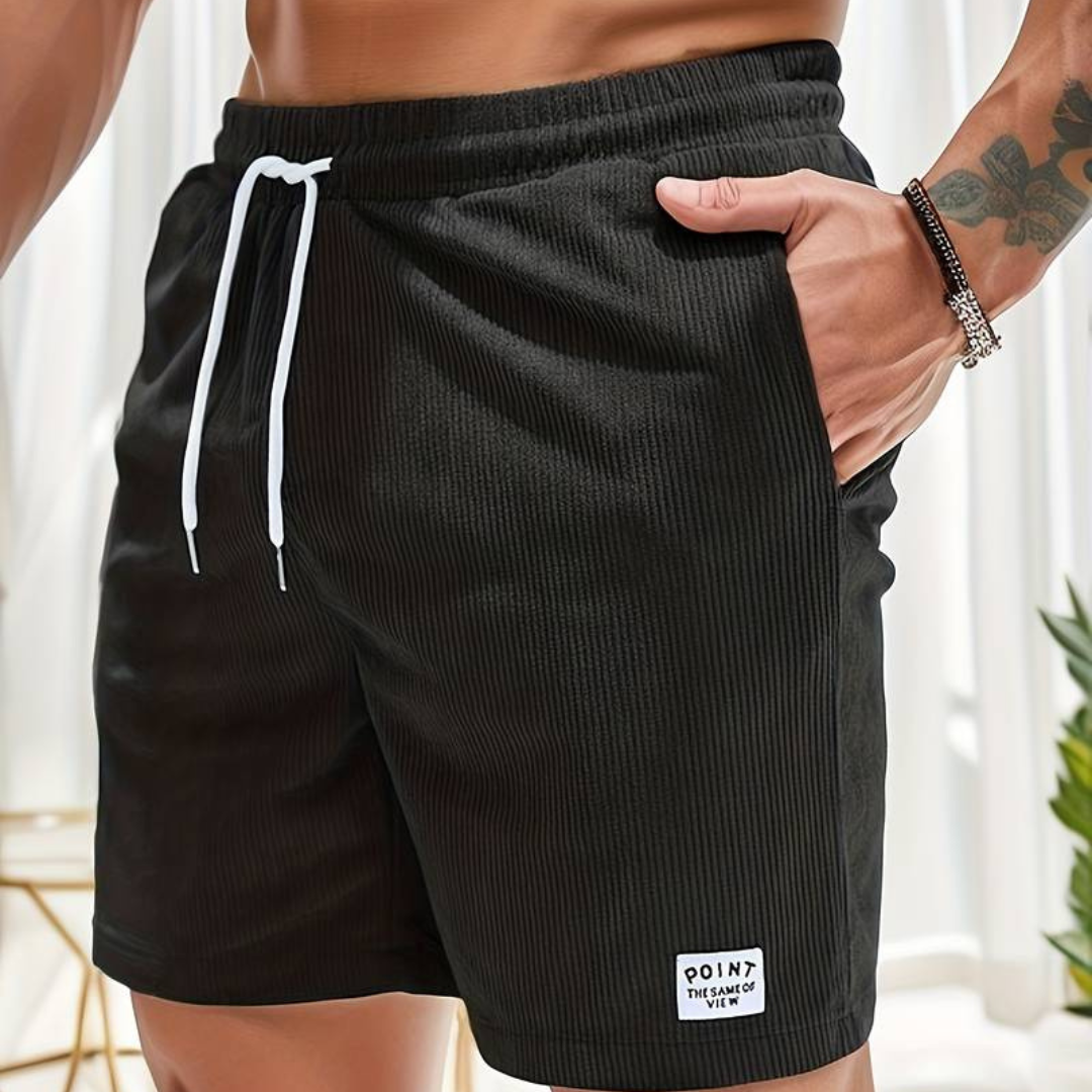 Cormac Men's Shorts - fabric and finish detail