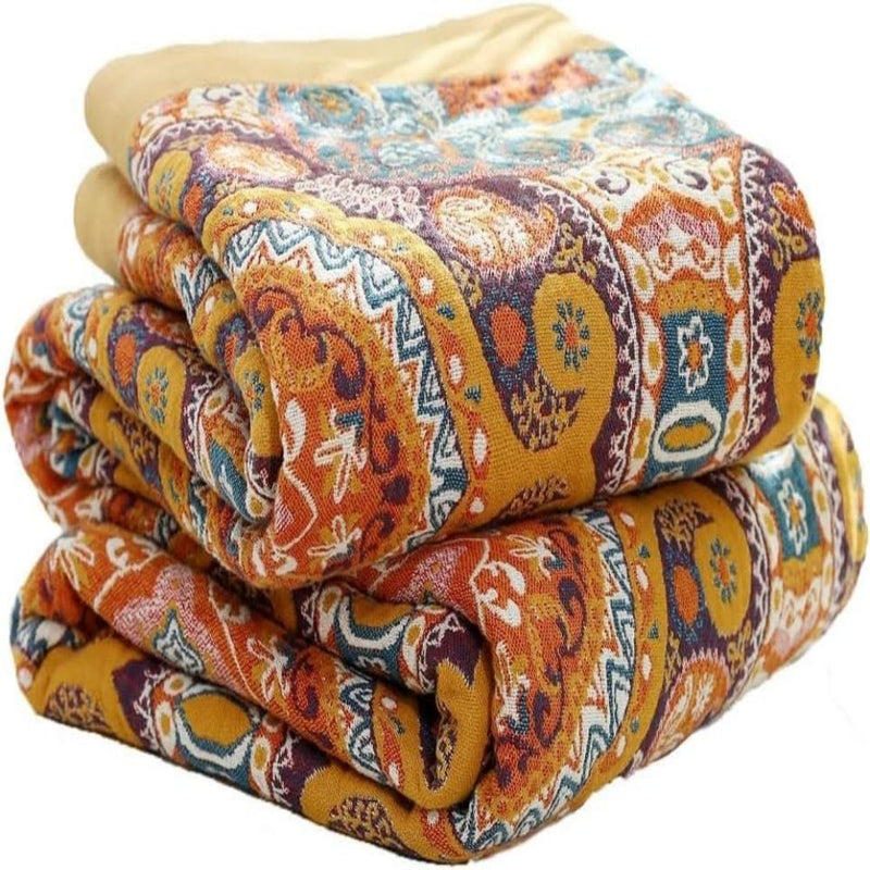 Ash Sunrise Boho Reversible Blanket | Reversible, Boho Style