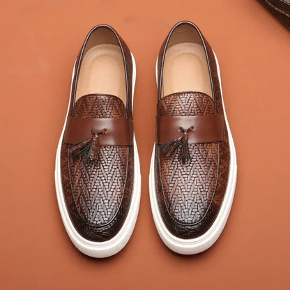 Xanthe Women's Loafers - fabric and finish detail
