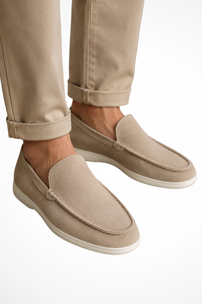 Milo Men's Suede Loafers - front view