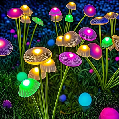 North Solar Decor Lights - back view
