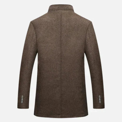 Gideon Men's Coat - full-length view