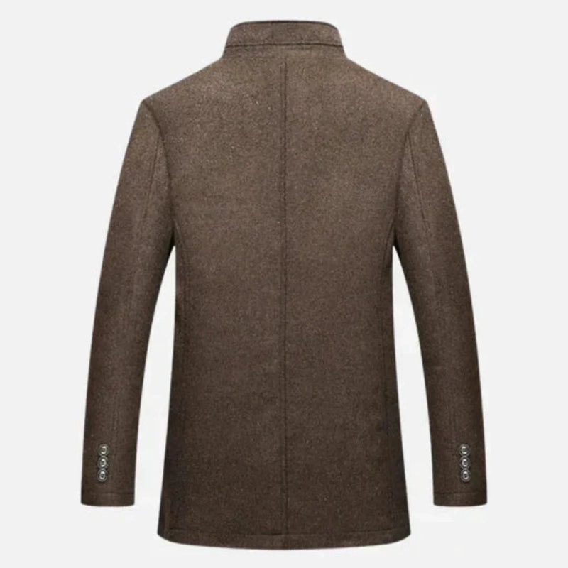 Gideon Men's Coat - full-length view