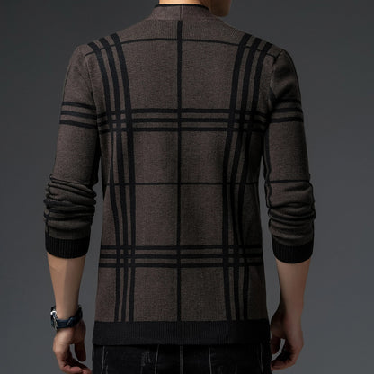 Rosa Women's Plaid Cardigan - close-up detail