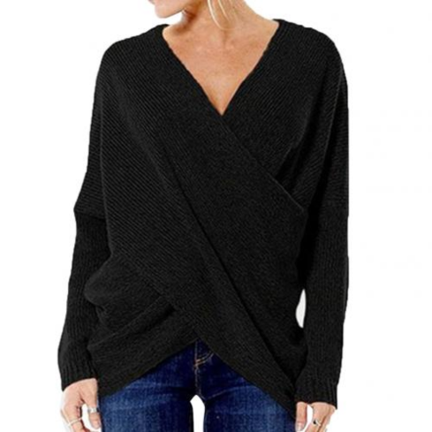 Ulla Women's Sweater - fabric and finish detail