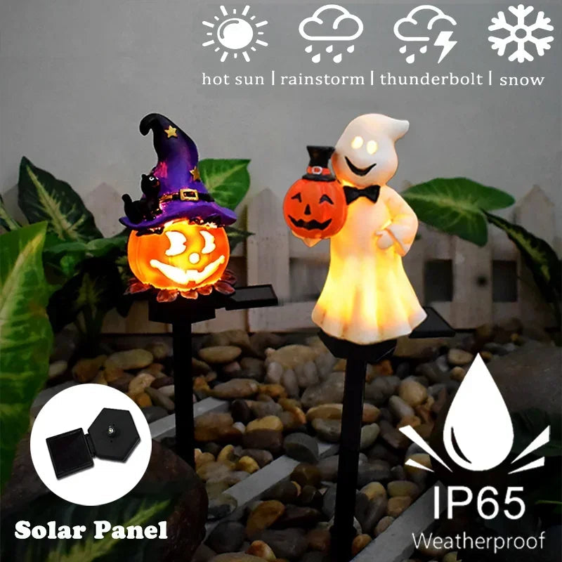 Cove Solar Lights - styled view