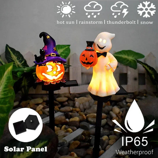 Cove Solar Lights - styled view