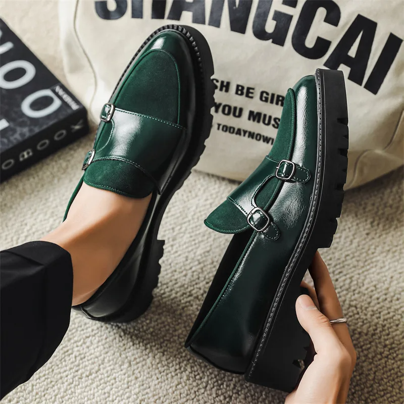 Orson Men's Platform Loafers - shown in use