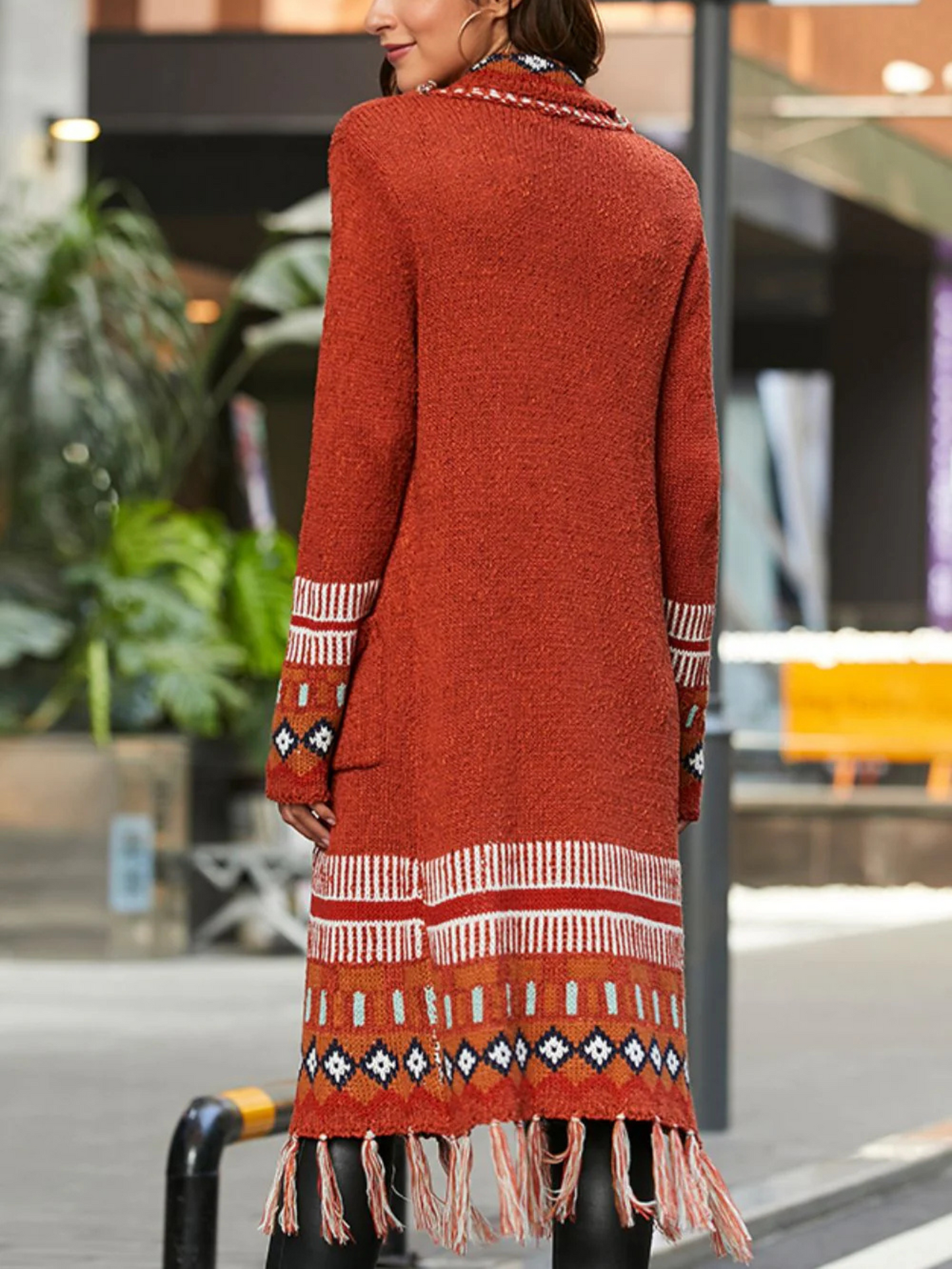Liana Women's Cardigan - flat lay