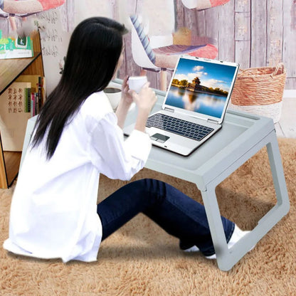 Pine Foldable Serving Tray - styled view