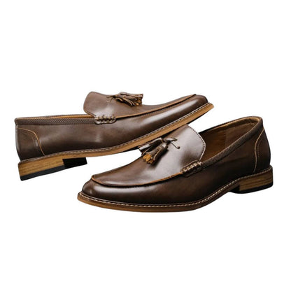 Yves Men's Loafers - close-up detail