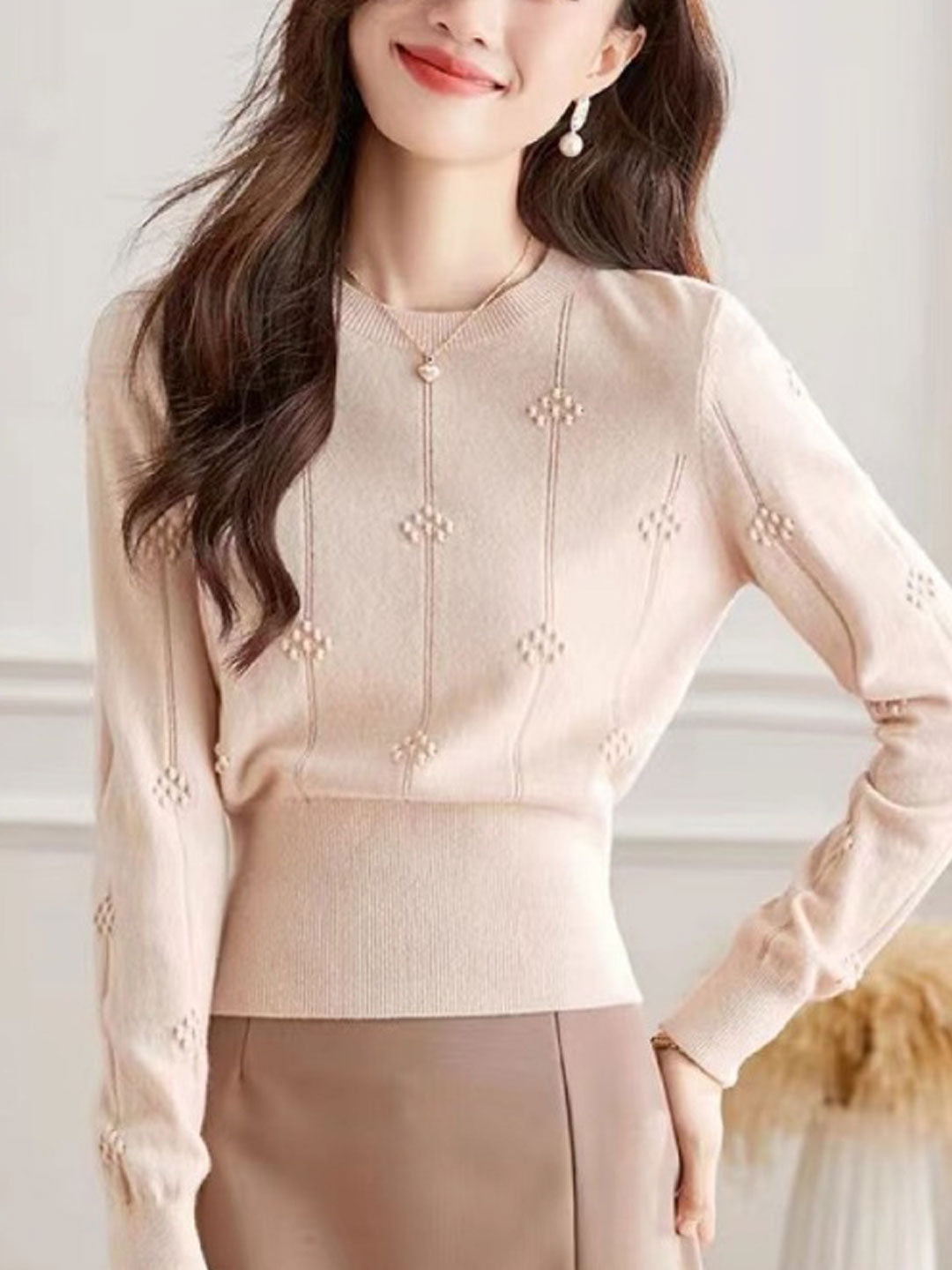 Saskia Women's Sweater - front view