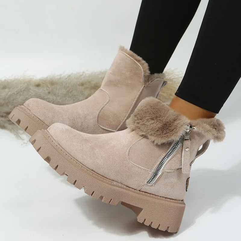 Lila Women's Ankle Boots - fabric and finish detail