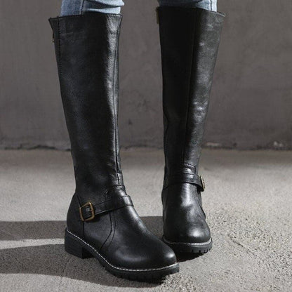 Astrid Women's Knee-high Boots - styled view
