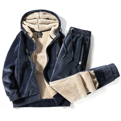 Marlow Men's Sweatsuit Set - close-up detail