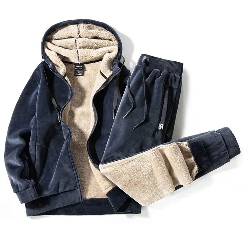 Marlow Men's Sweatsuit Set - close-up detail