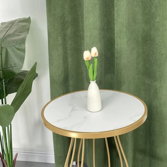 Elegant Soft Velvet Curtain Drapes | Grommet Top, Light-Filtering
