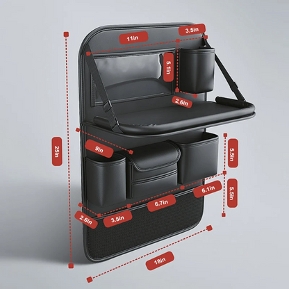 Grove Storage Organizer - fabric and finish detail
