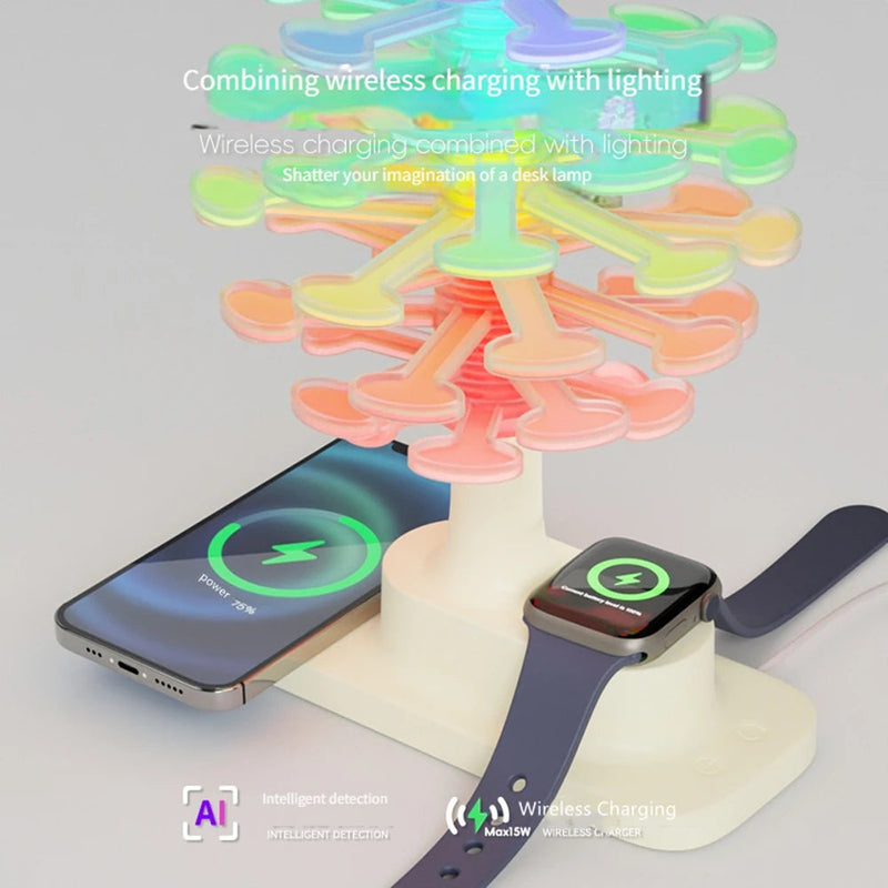Grove LED Table Lamp - styled view