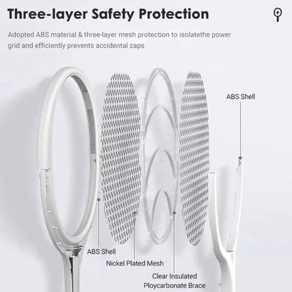 Willow Portable Zapper Racket - back view