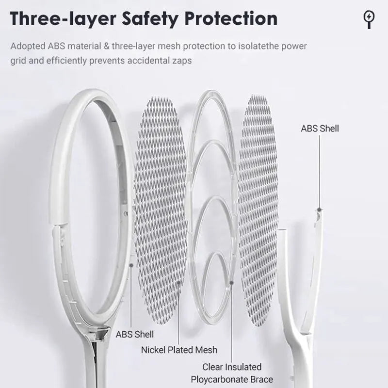 Willow Portable Zapper Racket - back view