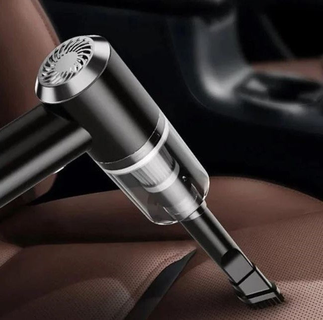 Onyx Car Vacuum Cleaner - fabric and finish detail