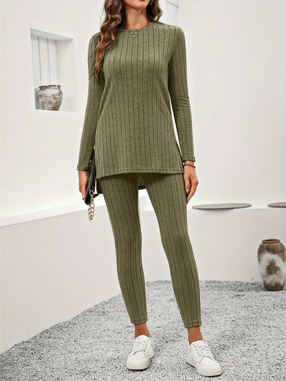 Imogen Women's Ribbed Knit Ribbed Knit - styled view