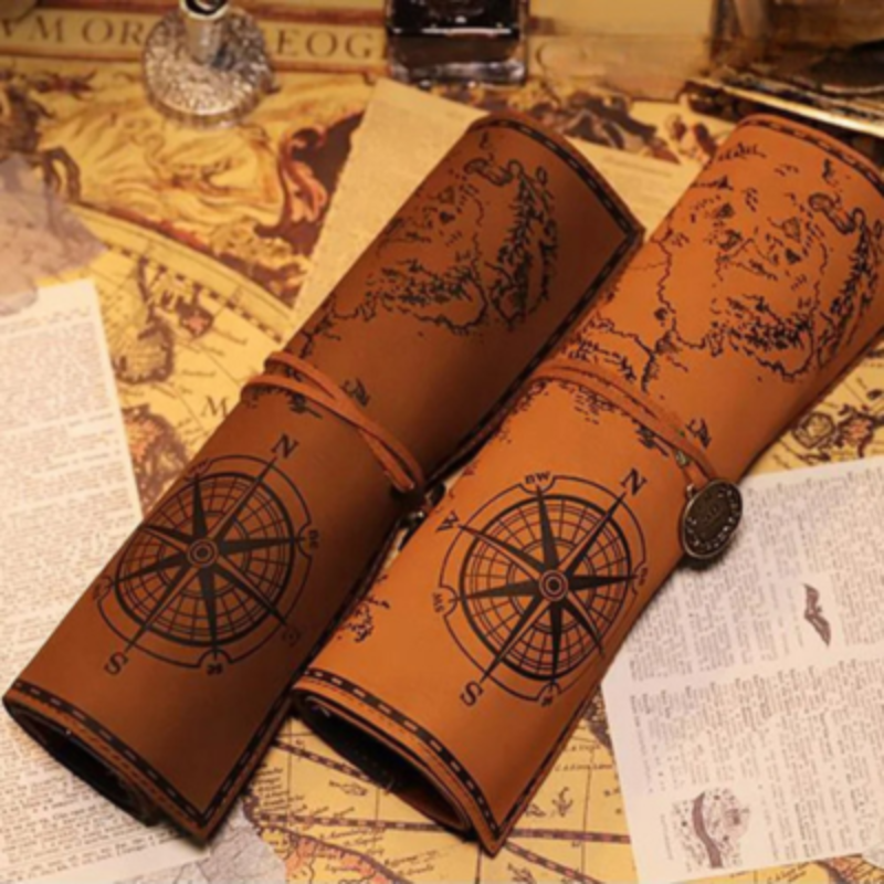 Grove Adjustable Pencil Case | Vintage, Leather